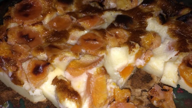 Clafoutis aux abricots