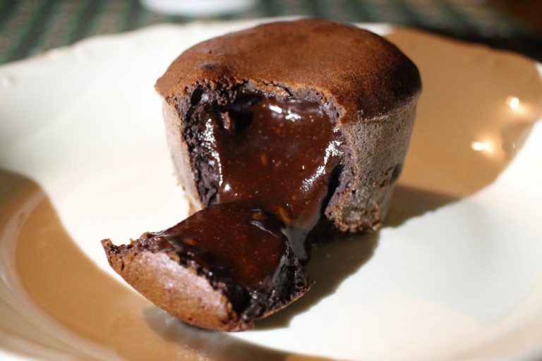 gâteau coulant chocolat