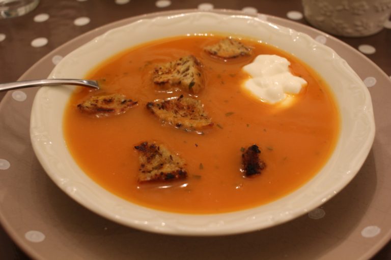 soupe de courge estragon