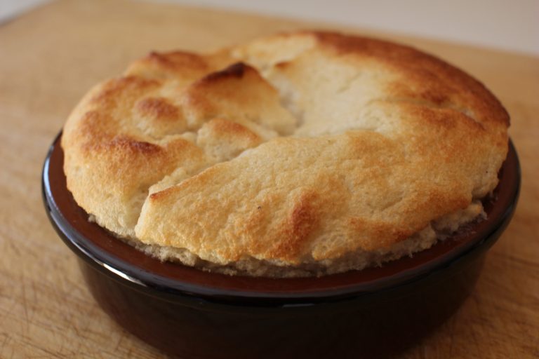 soufflé pomme noisette