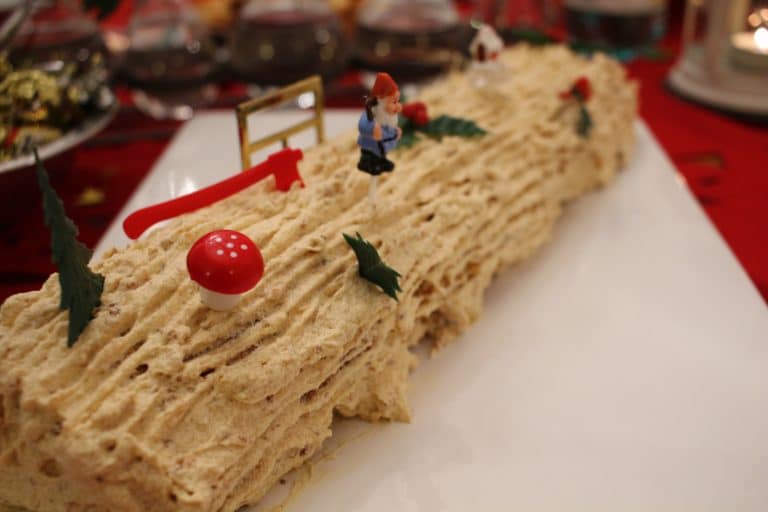 Bûche au pralin