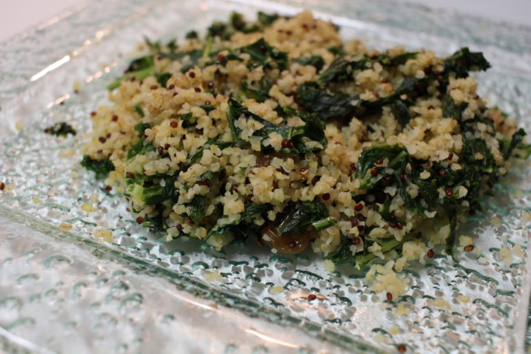 poêlée chou kale