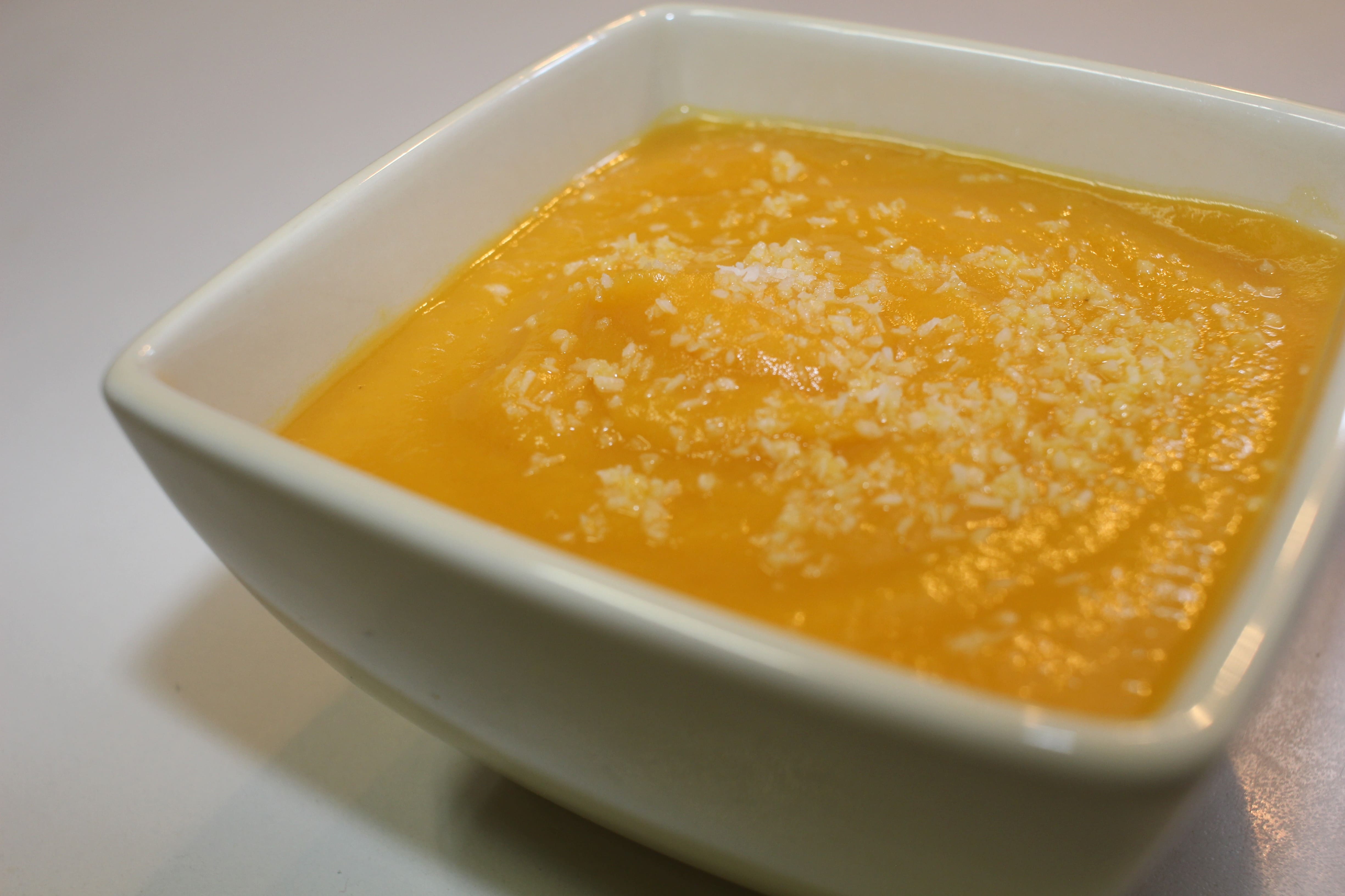 velouté patate douce coco