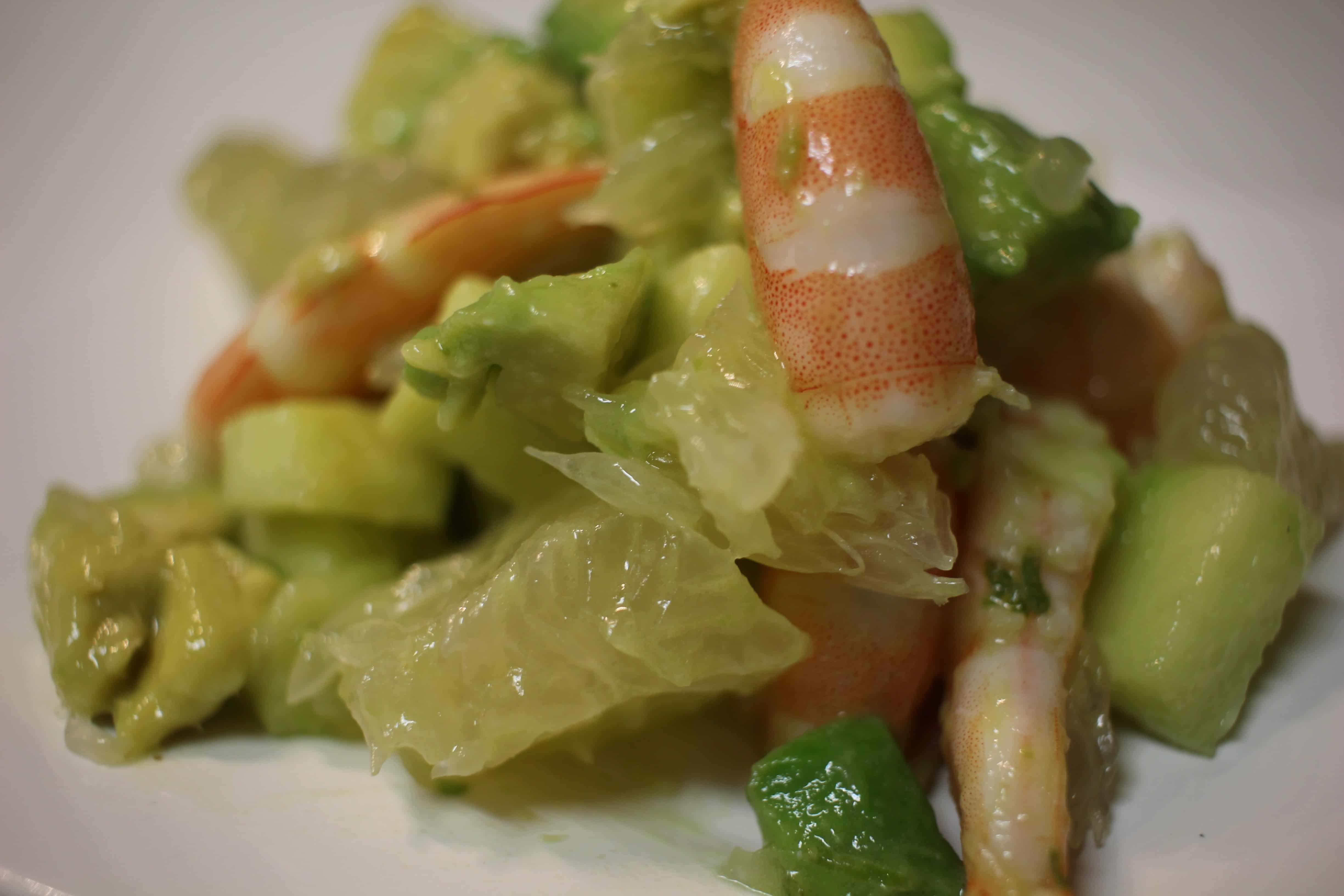 salade avocat pomelo