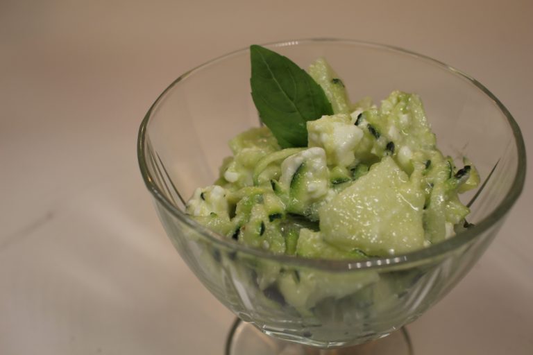 salade croquante feta basilic