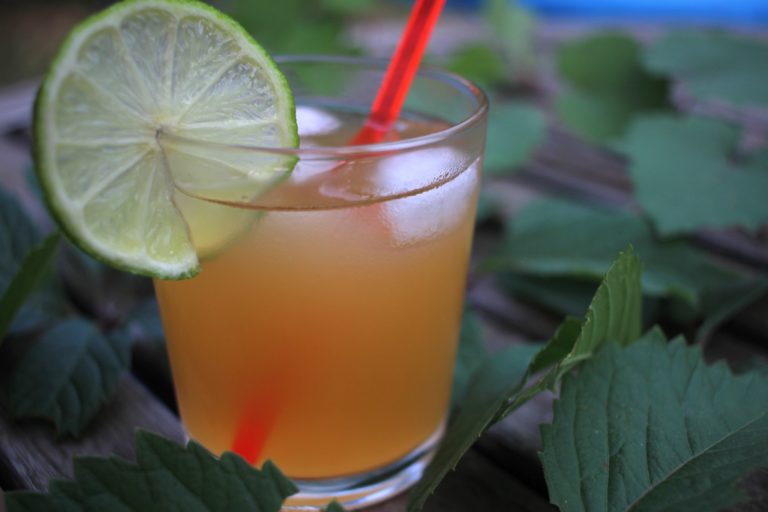 cocktail pomme orgeat