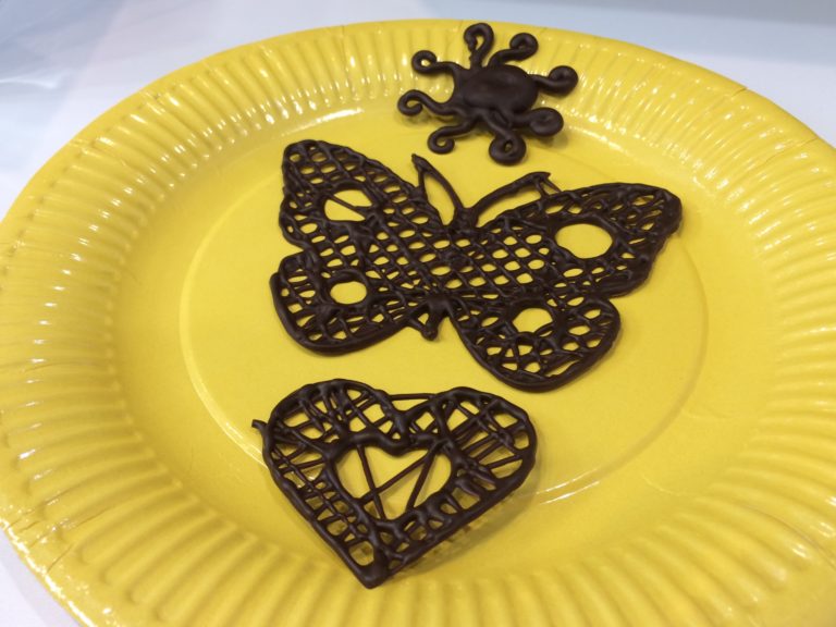 dentelle chocolat 3D