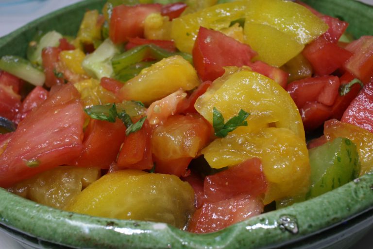 salade tomates 3 couleurs