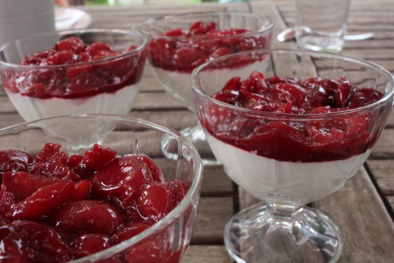 fromage blanc cerise