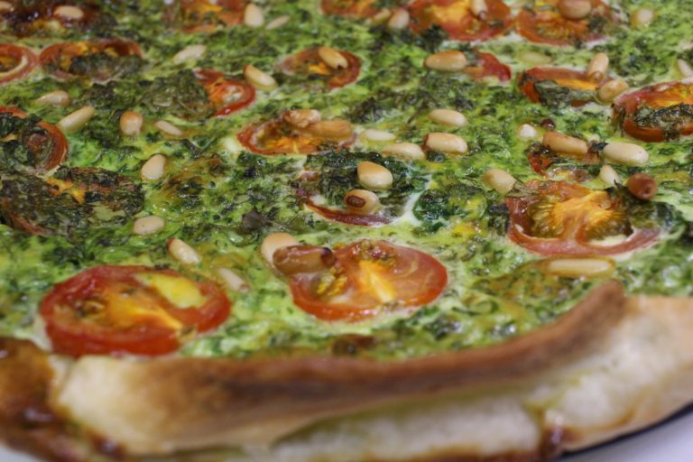 quiche roquette