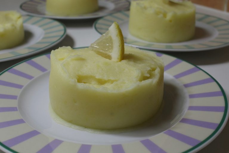 puree de pommes de terre au citron