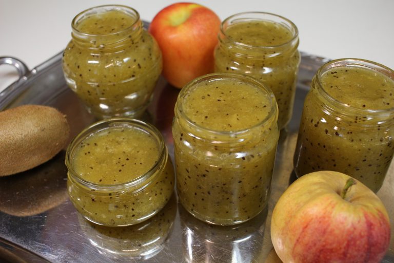 confiture pomme kiwi