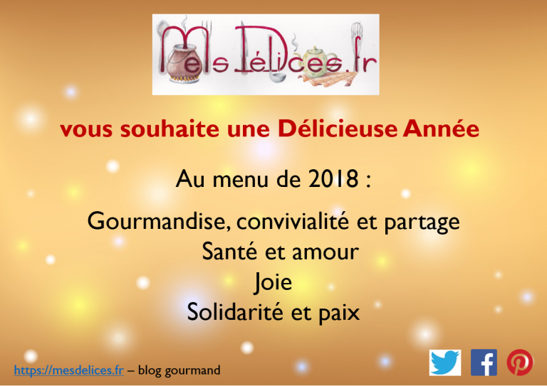 bonne année 2018