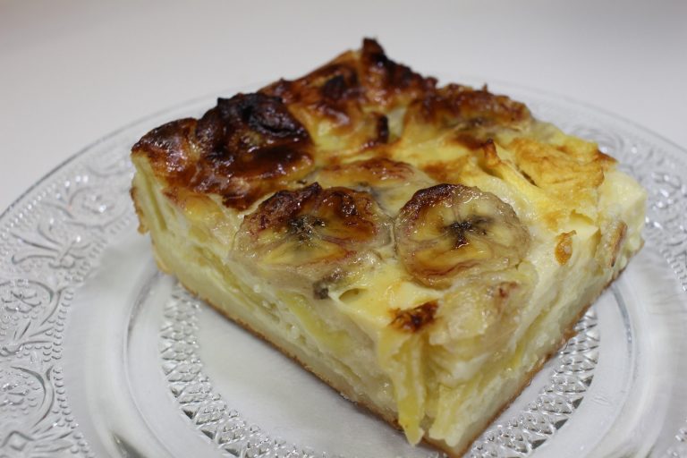 clafoutis pomme banane