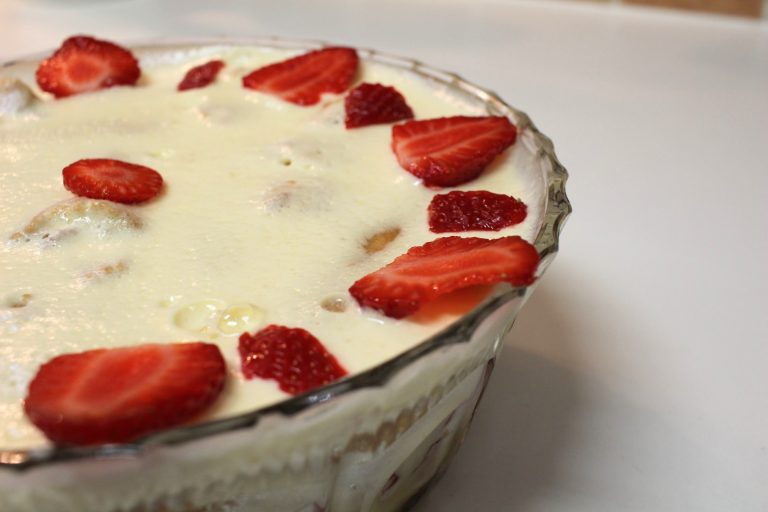 tiramisu aux fraises