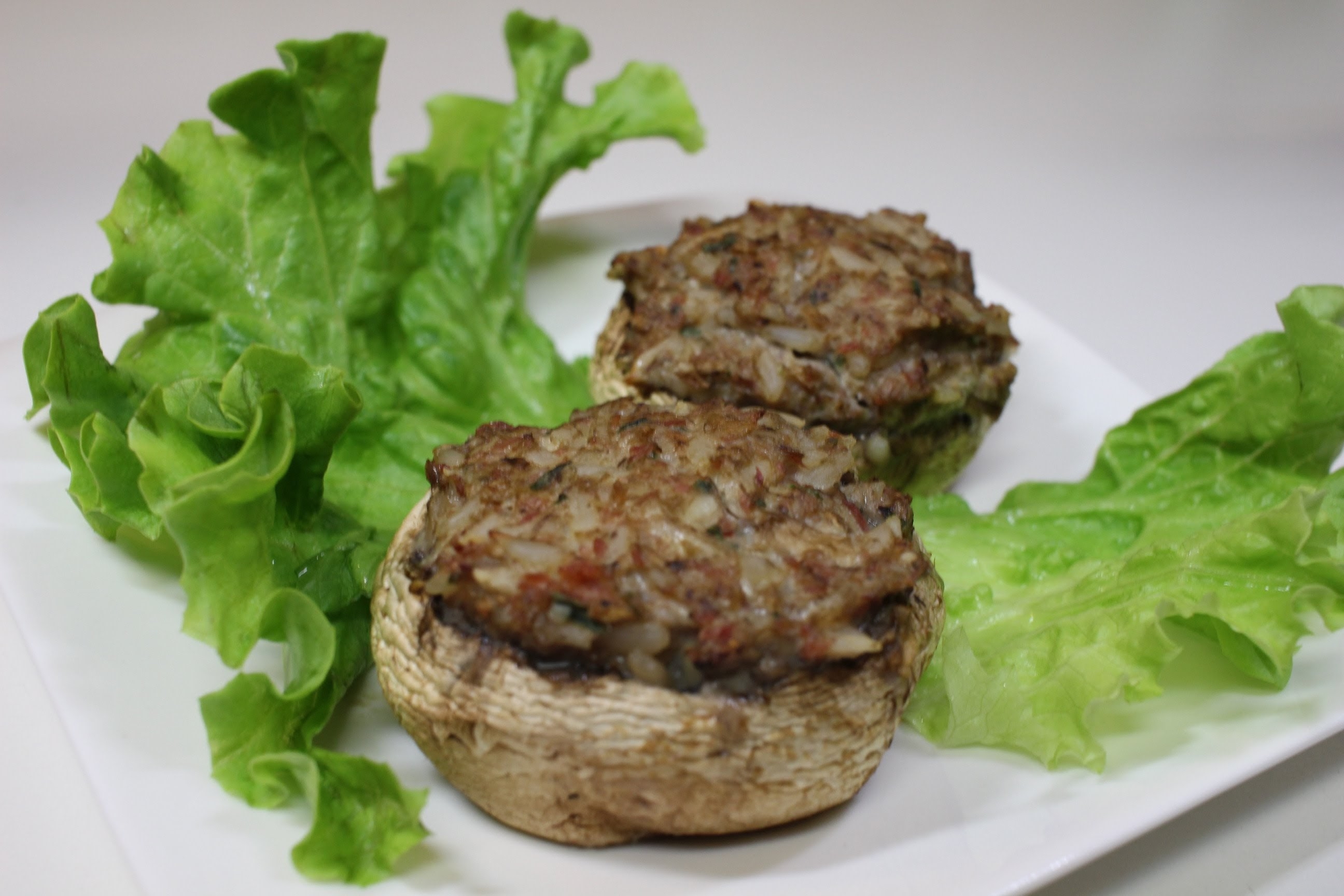 champignons farcis