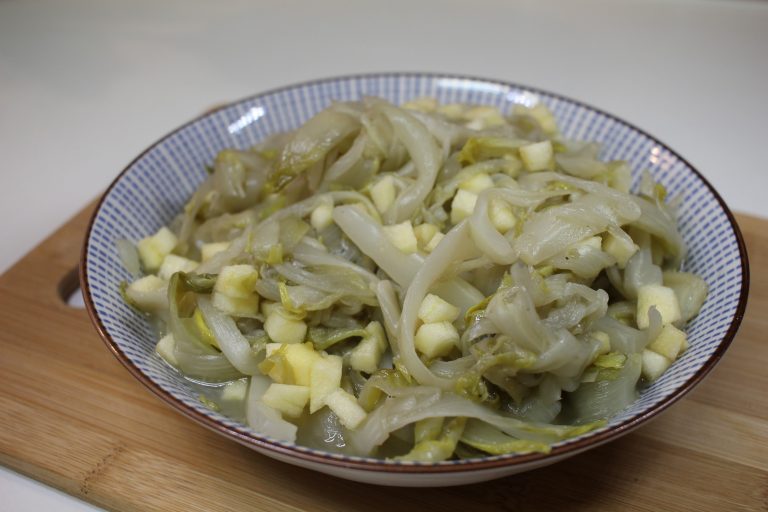 endives au jus de pomme