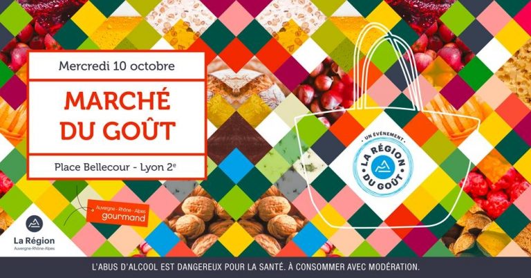 marché du goût 2018 Lyon