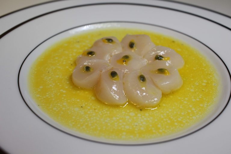 carpaccio saint jacques passion