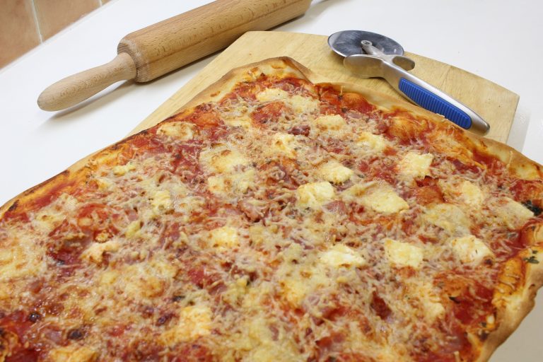pizza jambon chèvre