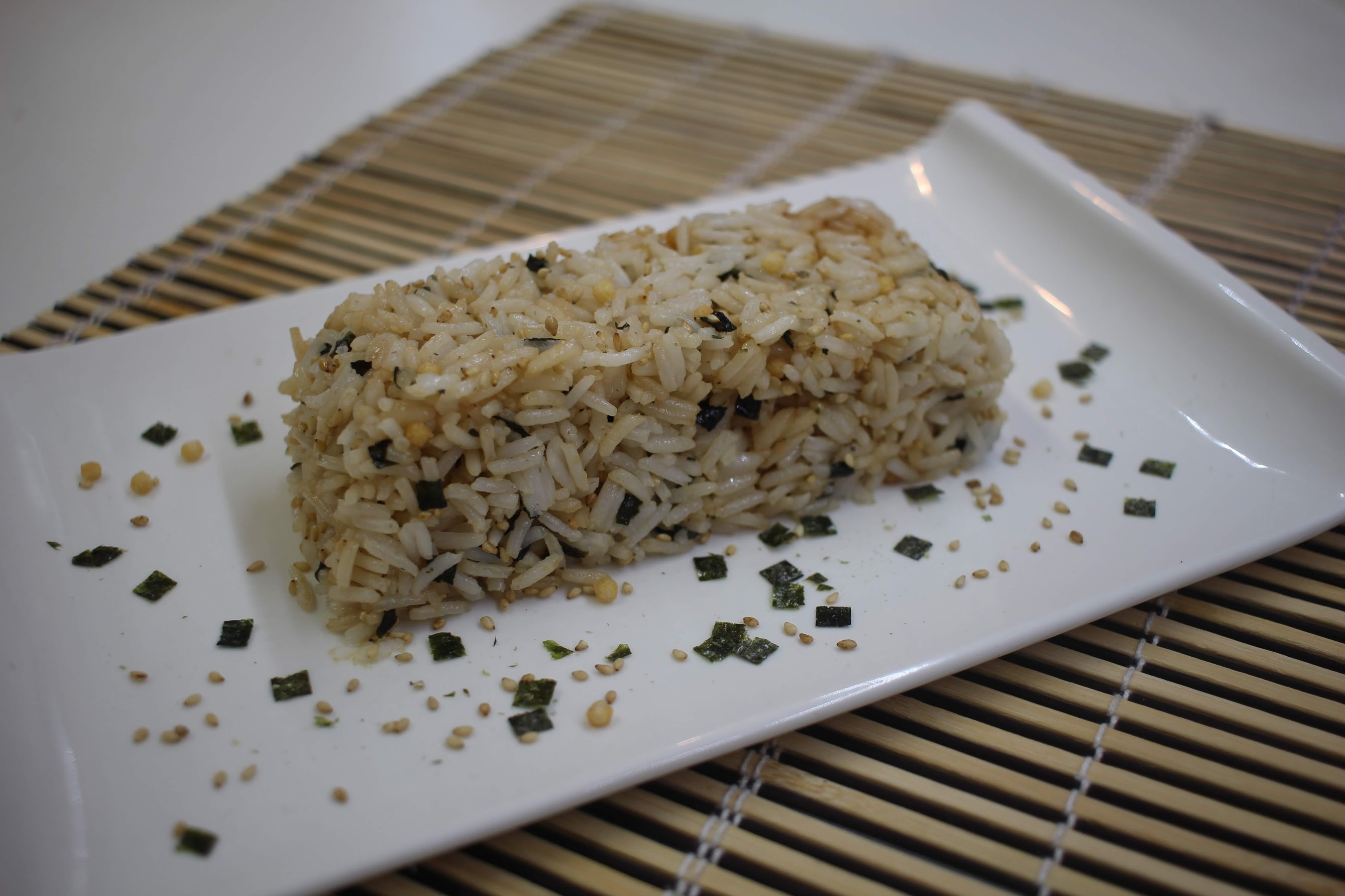 salade de riz au furikake
