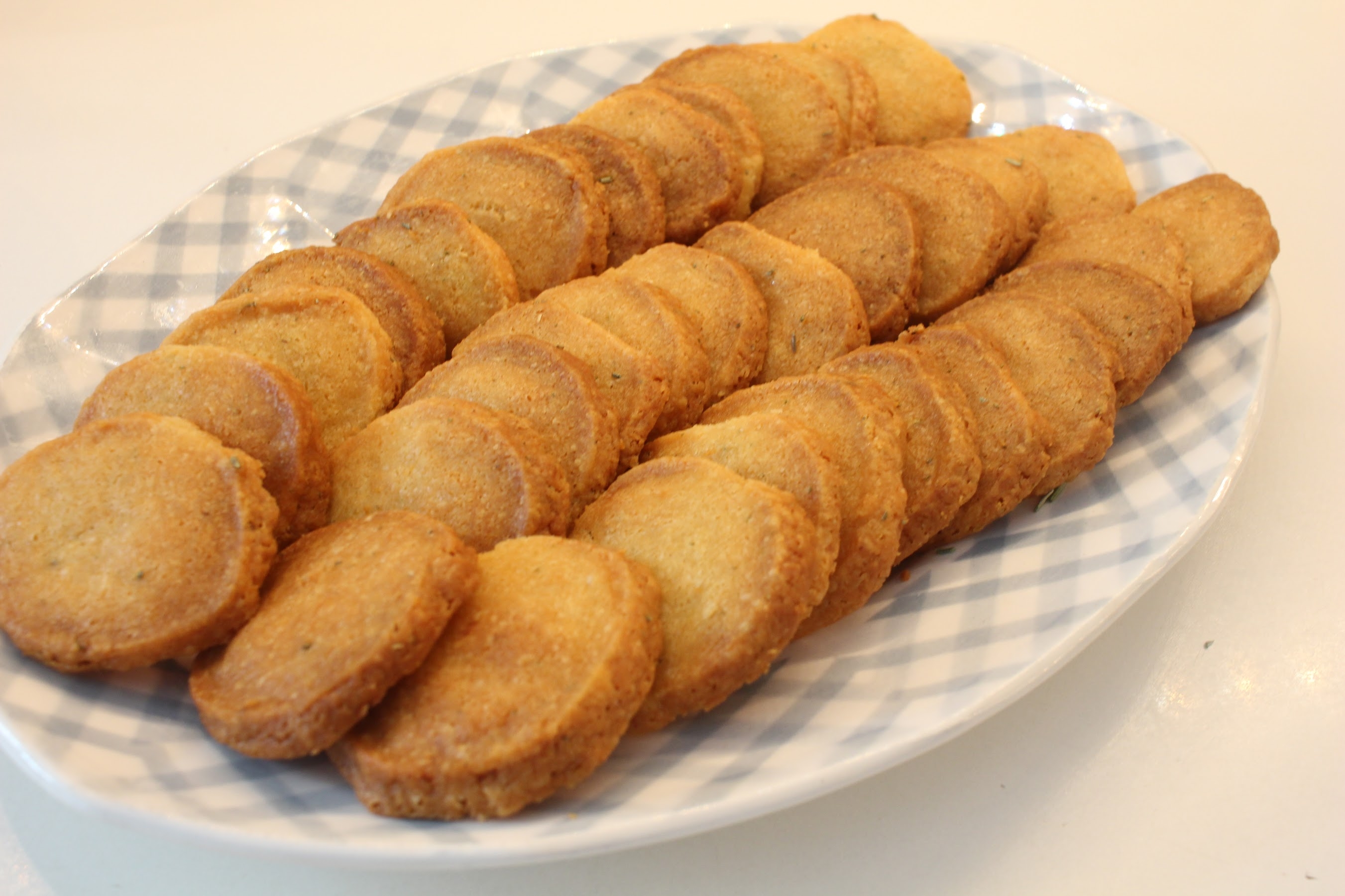 biscuits au parmesan et romarin