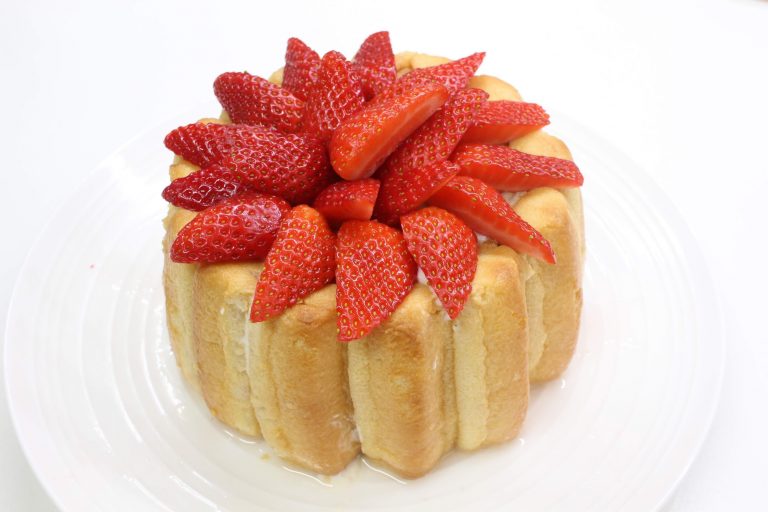 charlotte aux fraises
