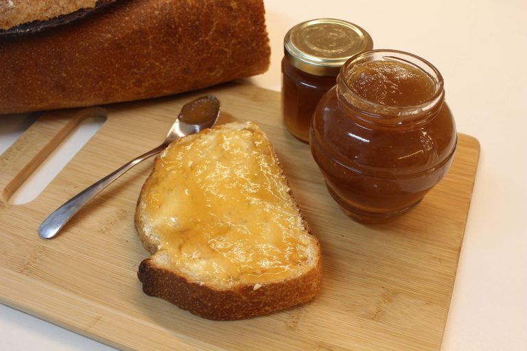confiture pomme rhubarbe