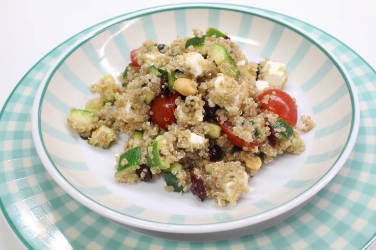 salade quinoa courgettes