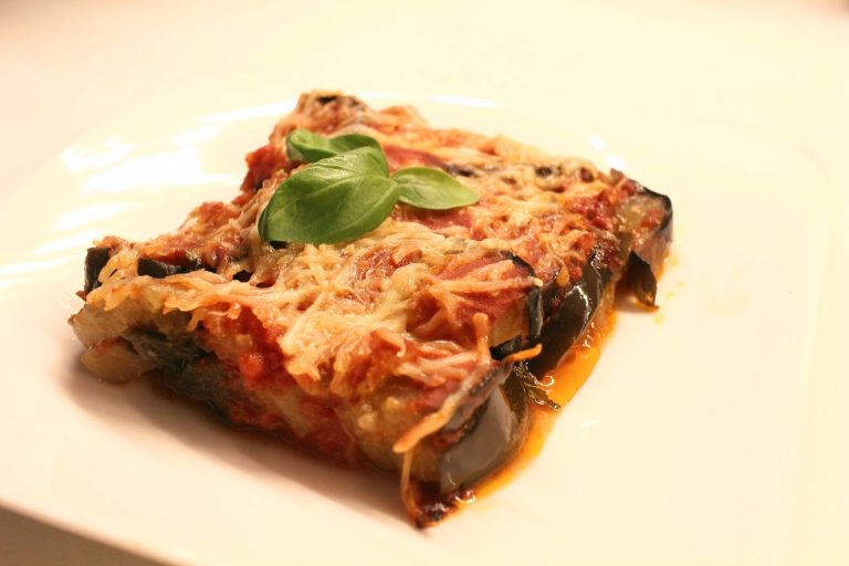 Gratin d’aubergines sauce tomate