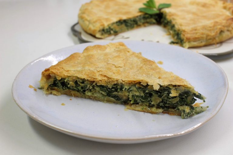 tourte aux légumes verts