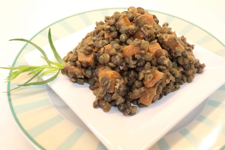 salade de lentilles et carottes