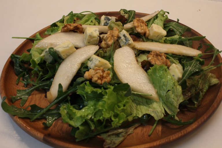 salade au bleu de Sassenage