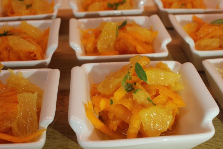 bouchée apéritive à la courge