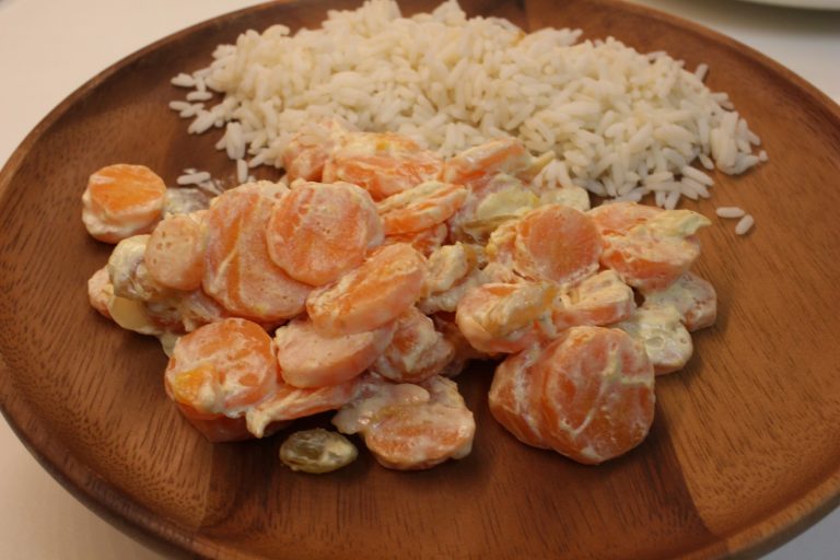 carottes coco curry