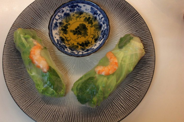 rouleaux de printemps aux crevettes