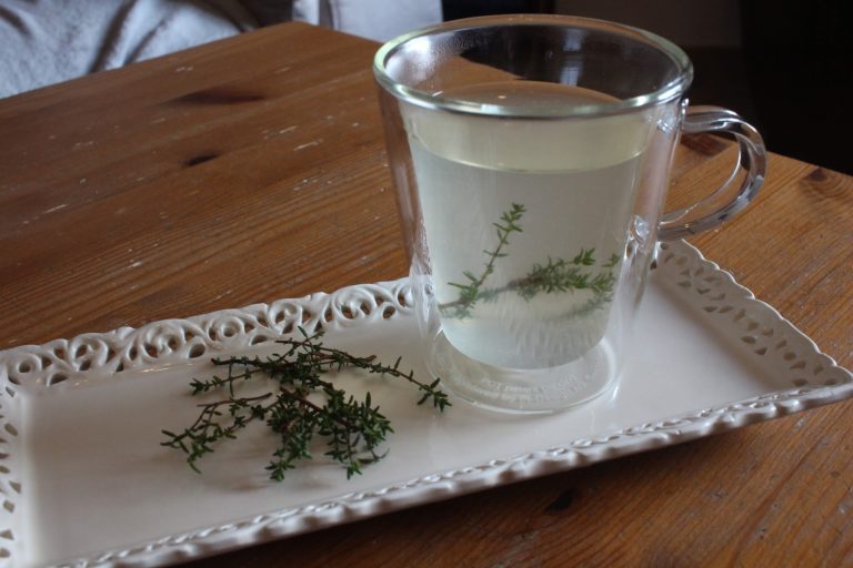 tisane thym miel citron