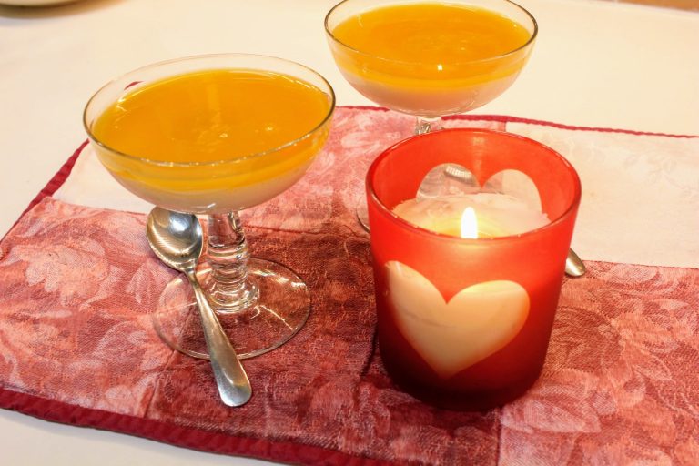 panna cotta mangue passion