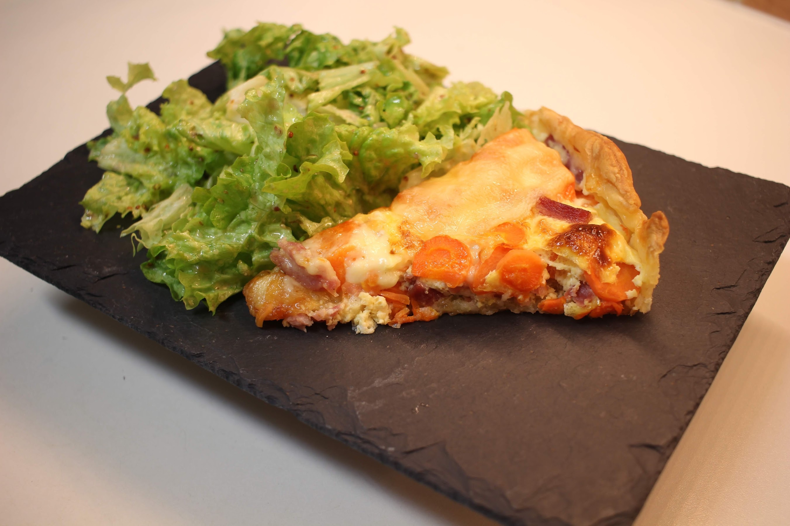 quiche à la raclette