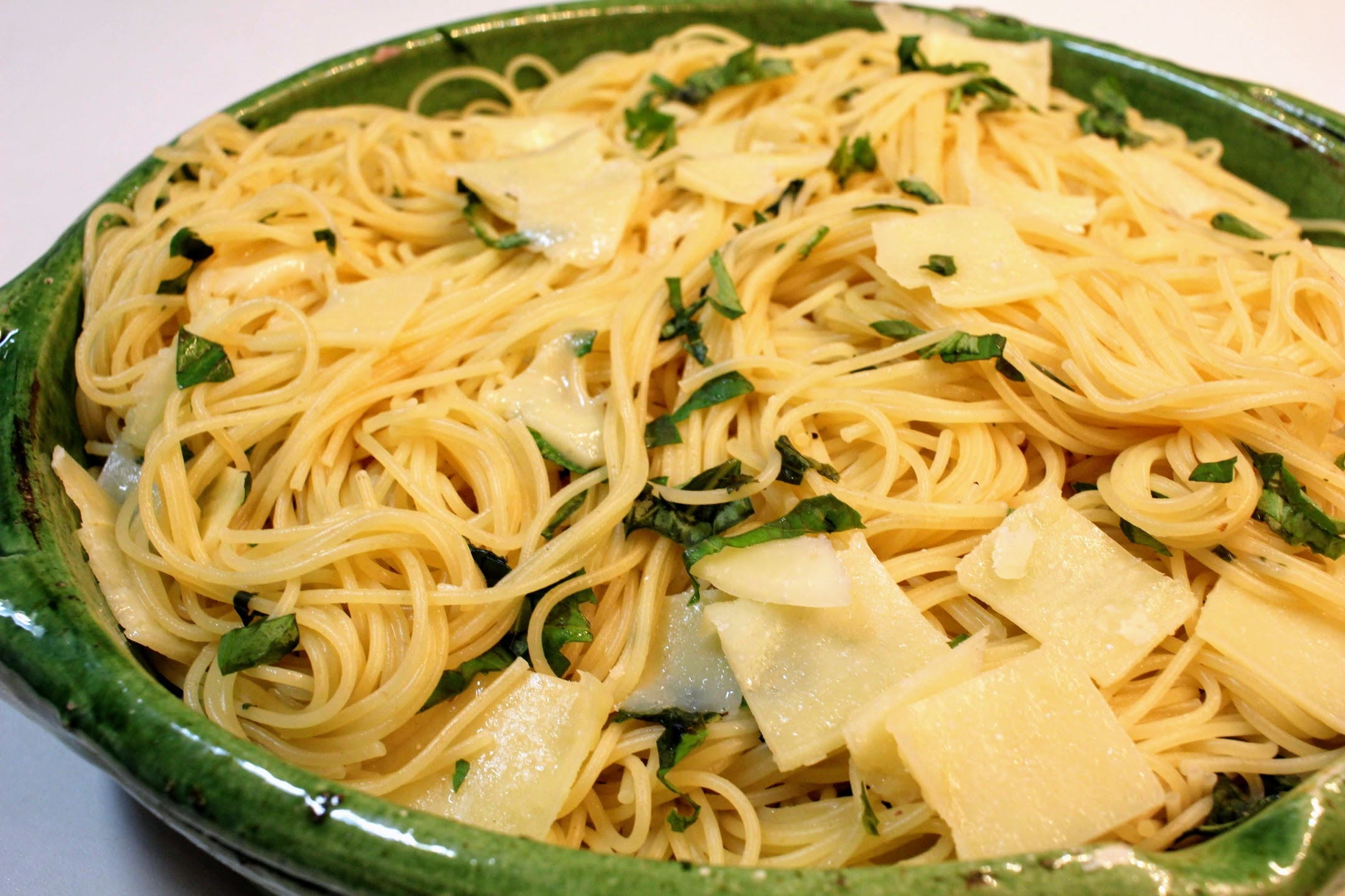 spaghettis au citron