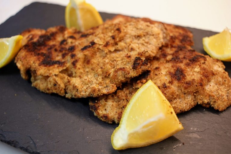escalopes de veau panées