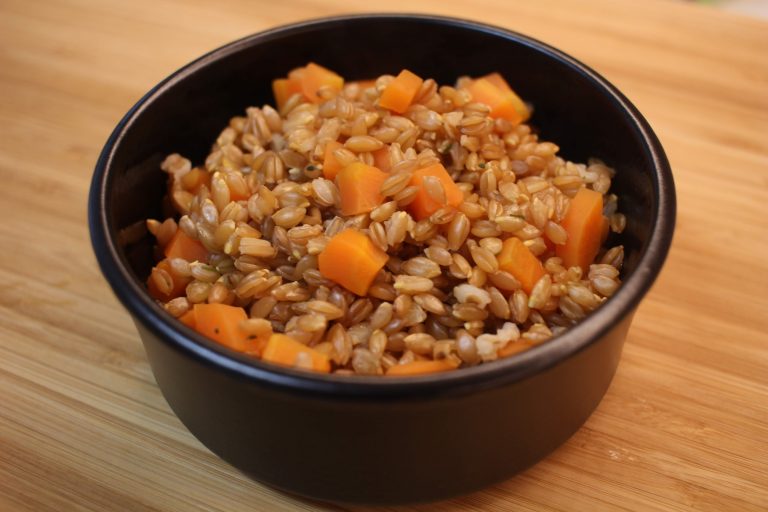 petit épeautre aux carottes