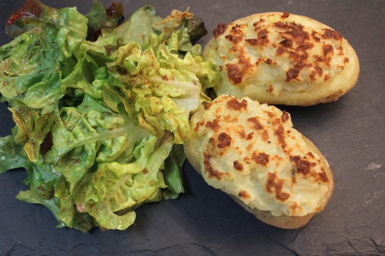 pommes de terre farcies au fromage