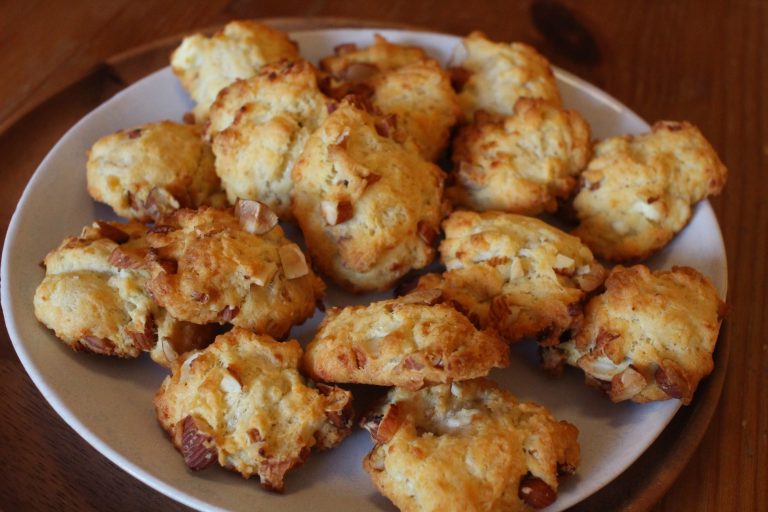 cookies chèvre amande