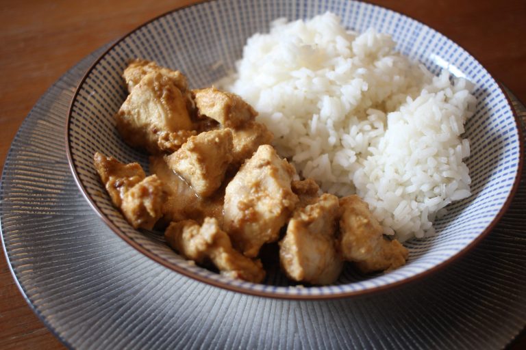 poulet sauce satay