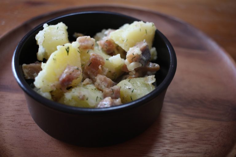 salade de pommes de terre et hareng