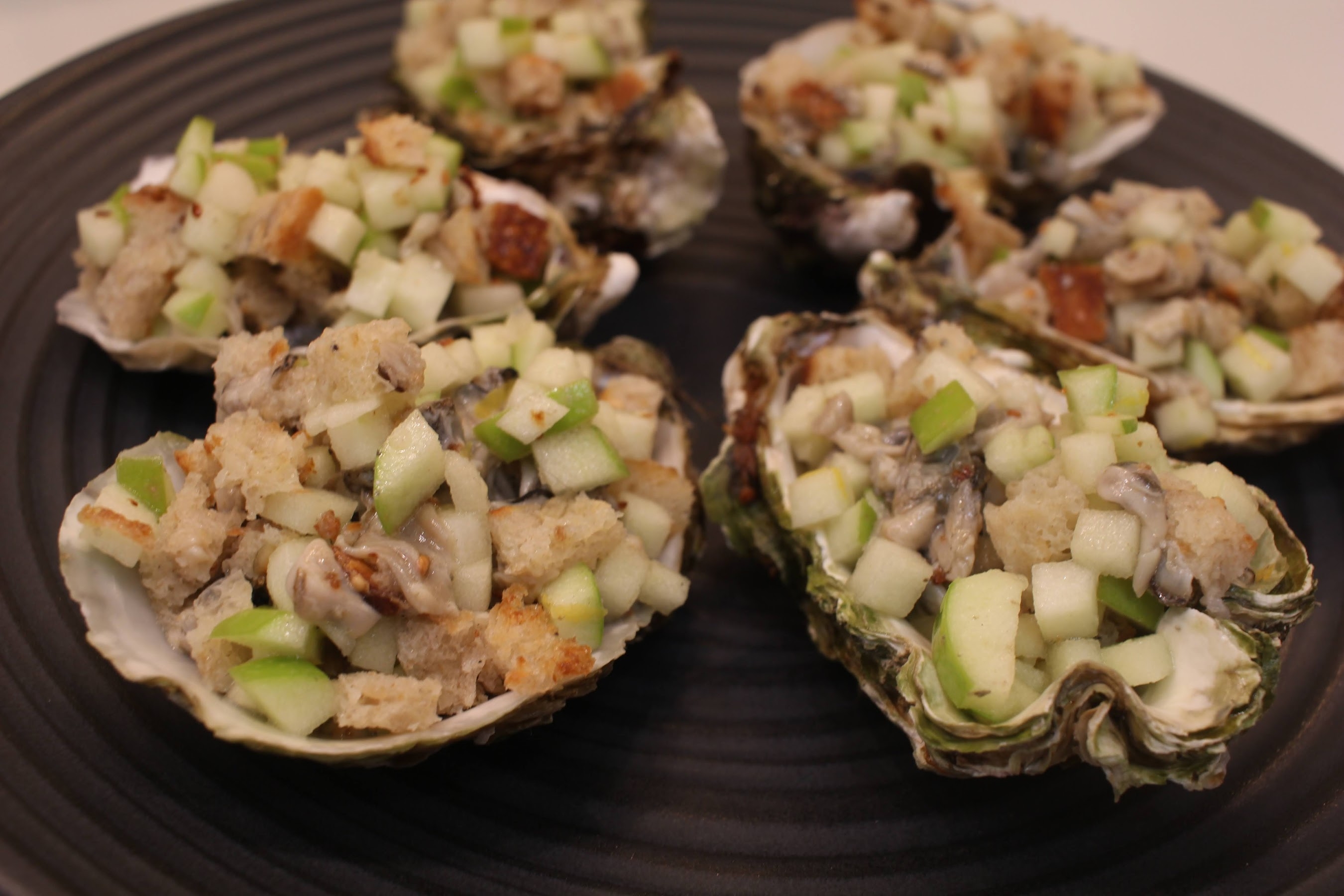 tartare d'huitres