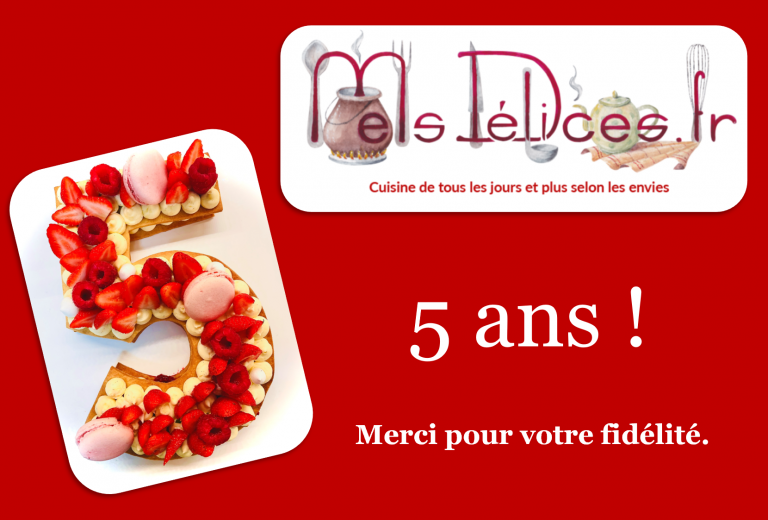 anniversaire 5 ans