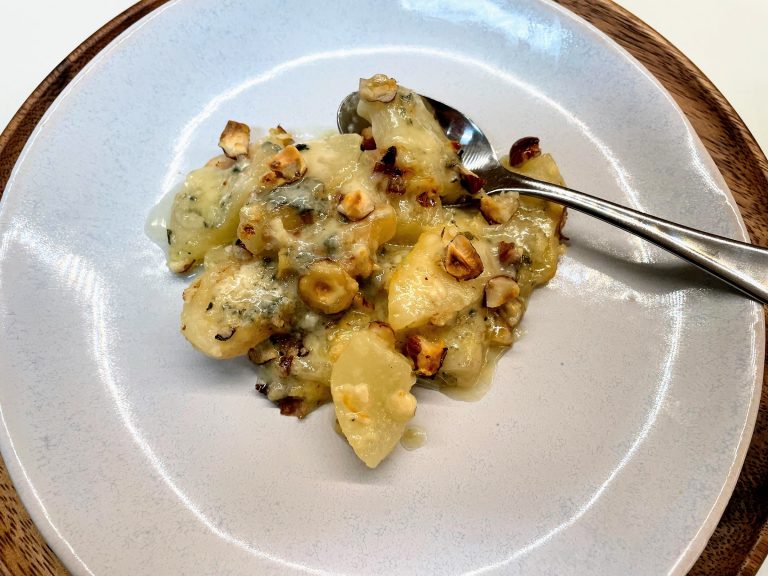 poires au roquefort