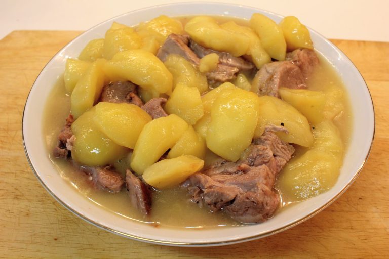 Roti de dinde aux pommes
